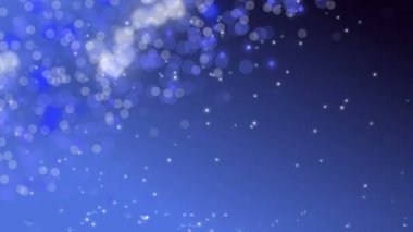 Mavi dijital Bokeh arka plan.