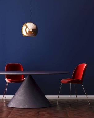 İç mekan şık tasarım. 