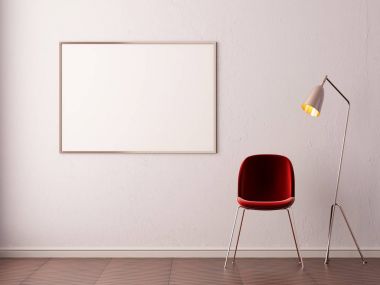 Mockup poster iç.