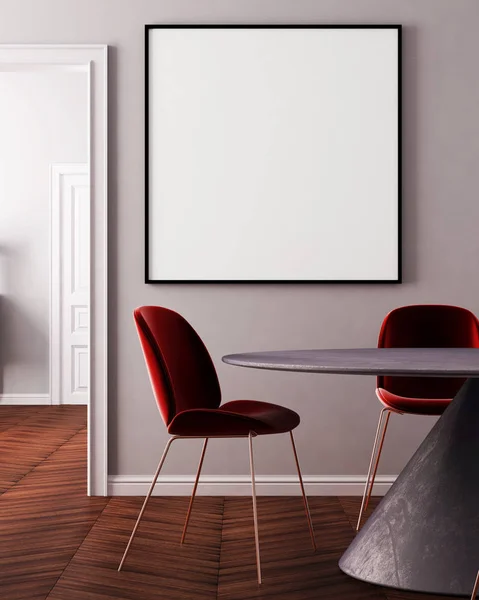 Mockup poster iç.