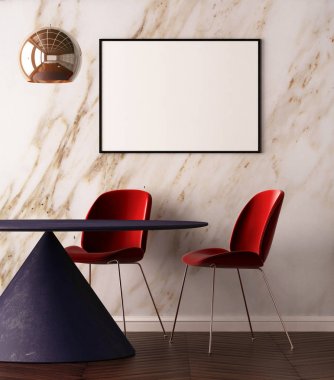 Art deco tarzında poster