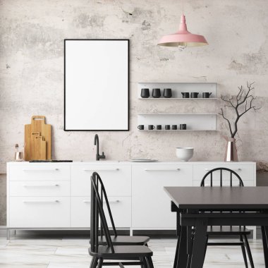  hafif renklerde iç mutfak