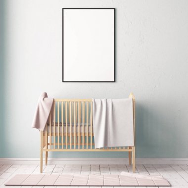 çocuk odası pastel renklerde