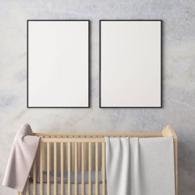 çocuk odası pastel renklerde