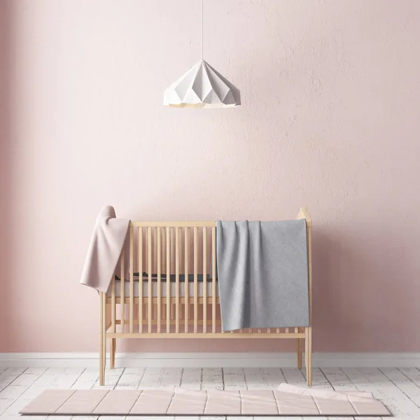 Children's room in Scandinavian style — Stock Image Children's room in Scandinavian style Stock Photo