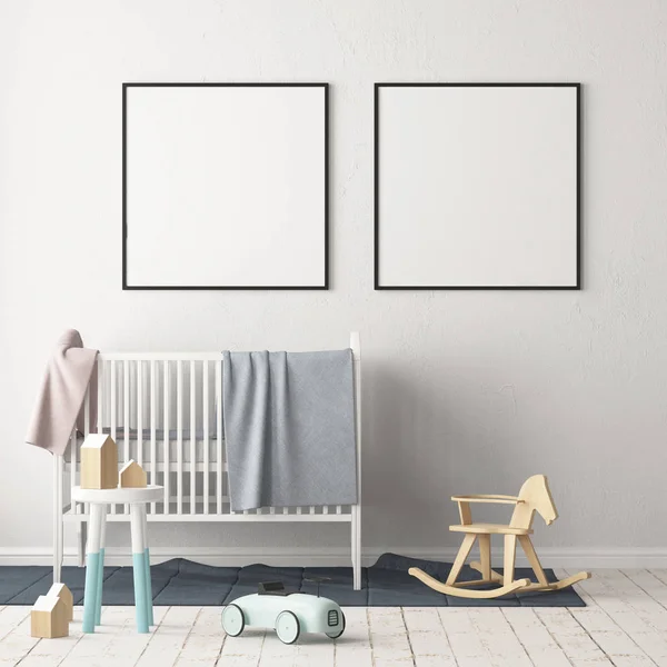 Room in Scandinavian style — Stock Image Room in Scandinavian style Royalty Free Stock Photos