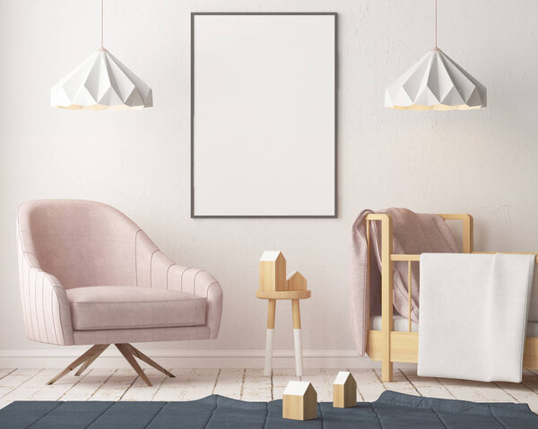 Комната в скандинавском стиле
