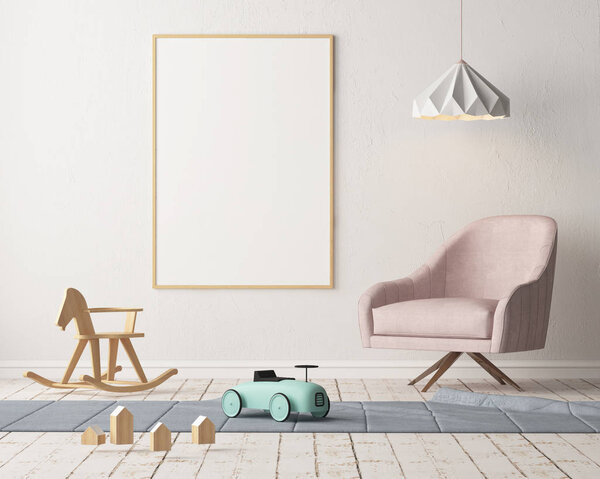 Комната в скандинавском стиле
