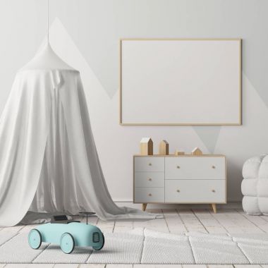 İskandinav tarzı Oda