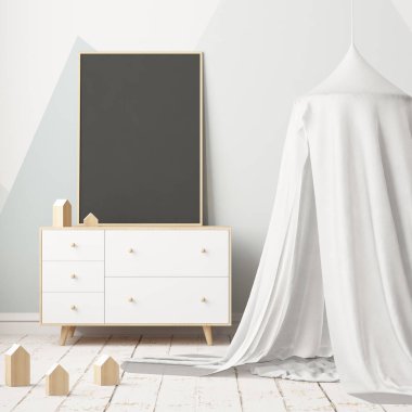 İskandinav tarzı Oda