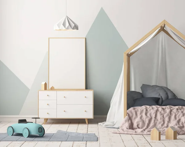 Kamer in Scandinavische stijl — Stockfoto