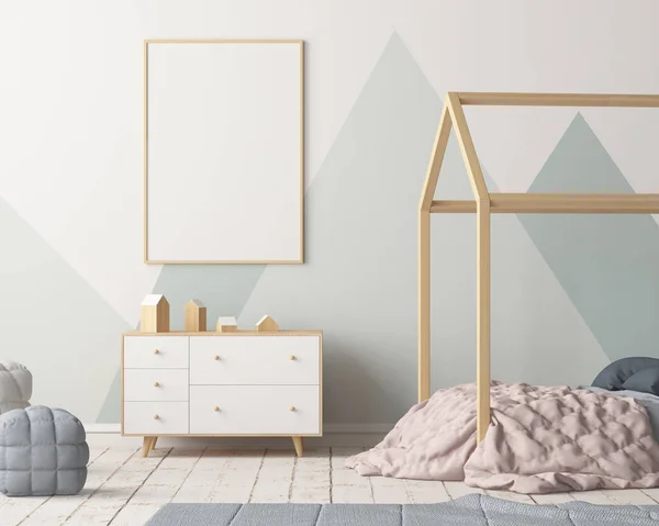 Kamer in Scandinavische stijl — Stockfoto