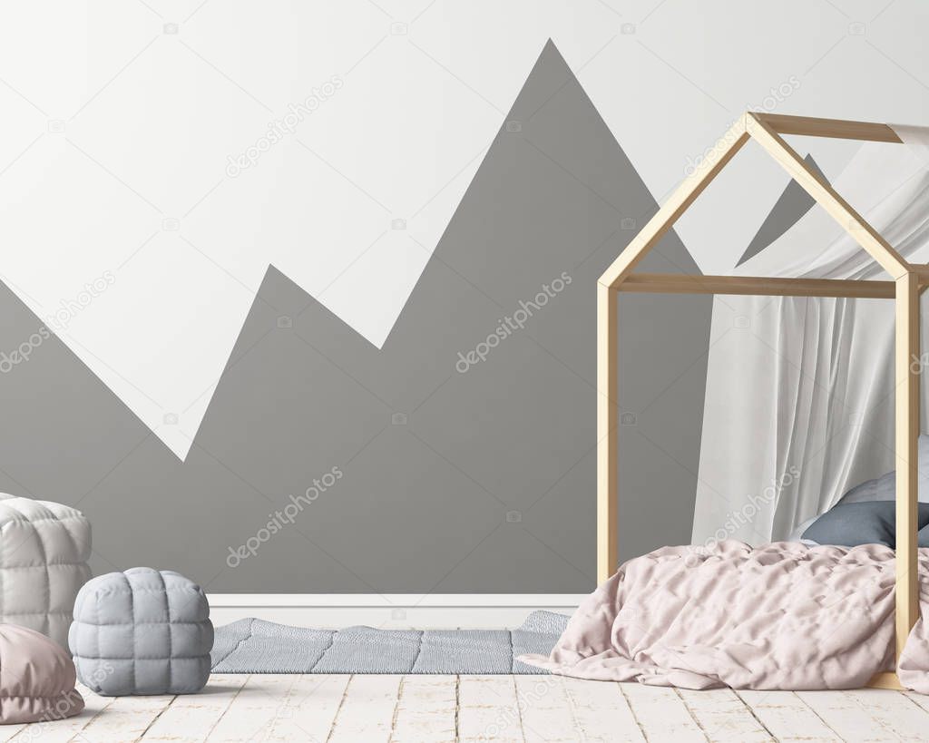 room in Scandinavian style