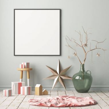 Noel iç İskandinav tarzı