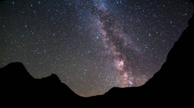 gece gökyüzü Kafkasya