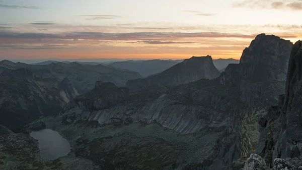 Dağlar Ergaki Doğa Parkı Sayan Dağları Sibirya Krasnoyarsk Bölgesi — Stok fotoğraf