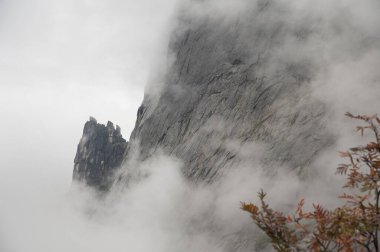 Sisin içindeki dağlar. Ergaki doğa parkı. Krasnoyarsk bölgesi.