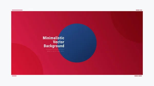 Abstrakta minimalistisk gradient geometriska moderna vector bakgrund. — Stock vektor