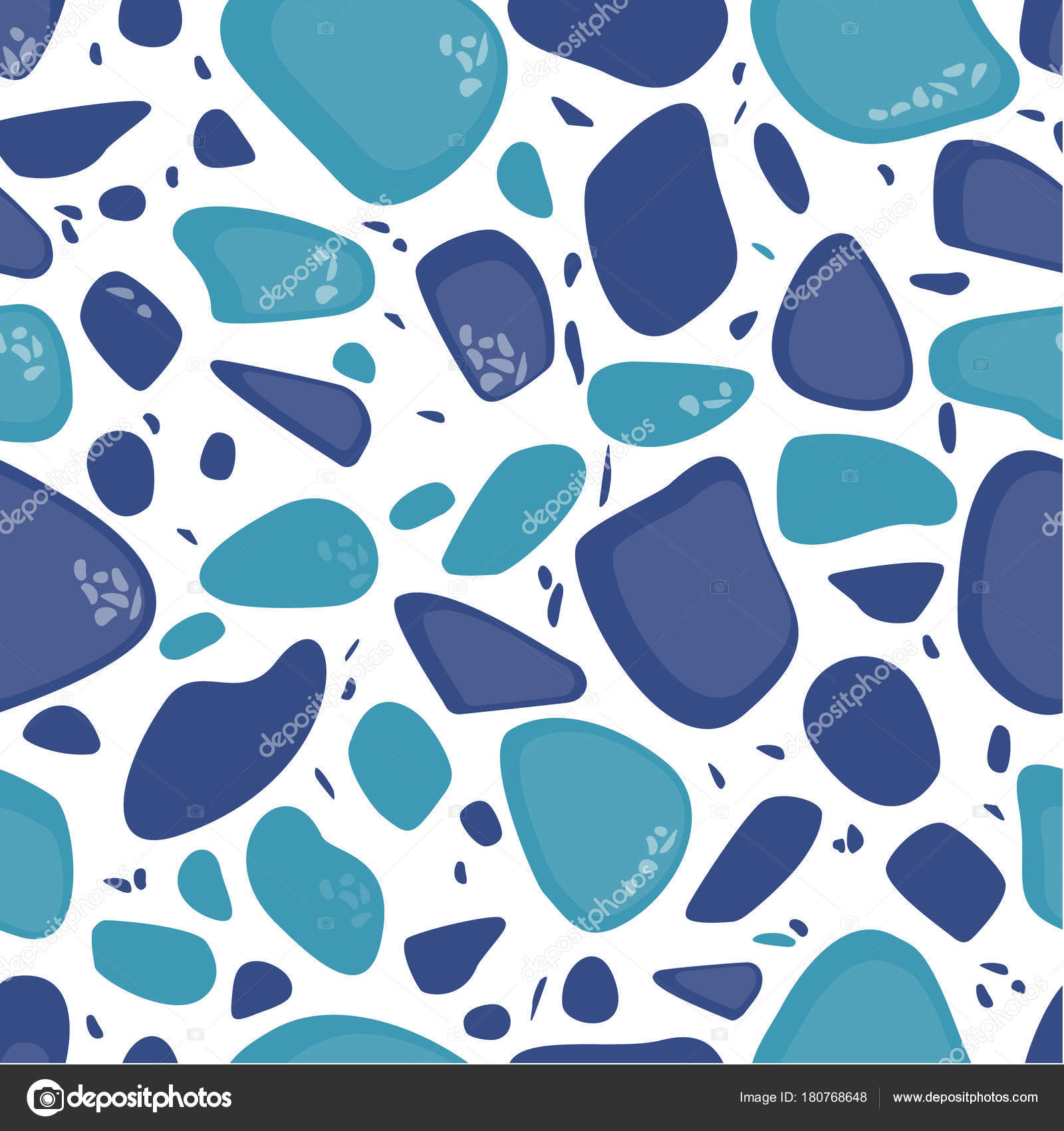 Terrazzo Seamless Pattern Background Stock Vector Terrazzo Seamless Pattern Background Stock Vector