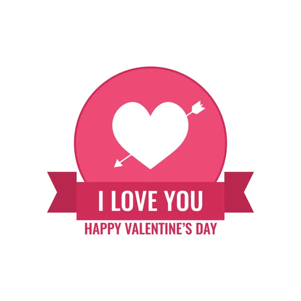Valentine s Day, falla i kärlek koncept. — Stock vektor