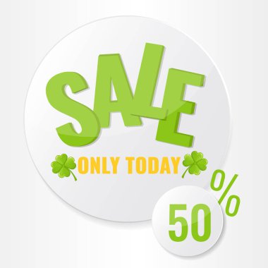 Aziz Patrick bayrağı ve dört yapraklı yonca..