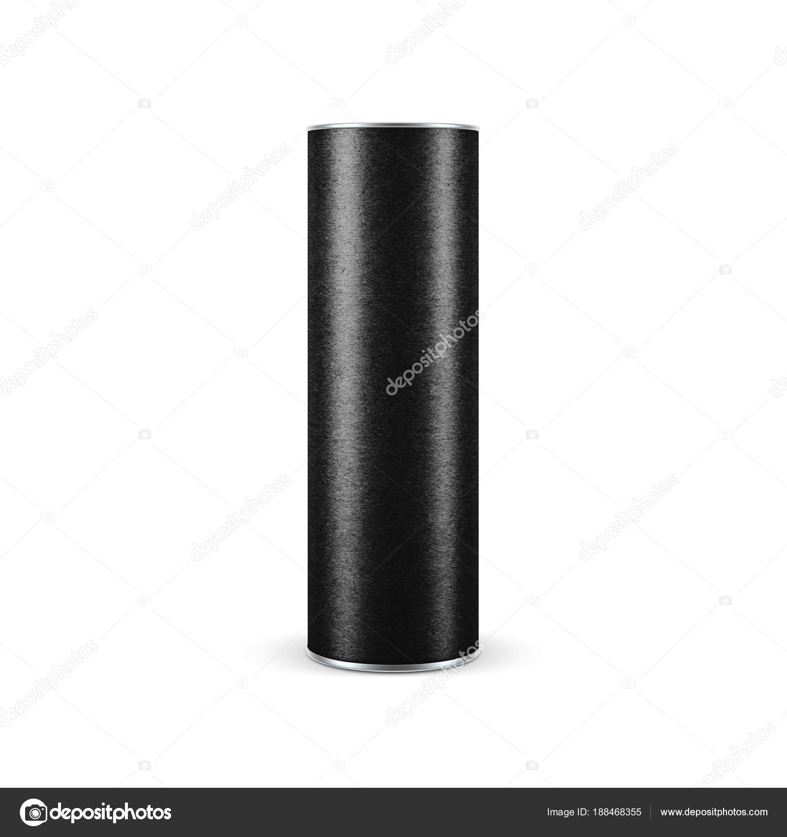 black tin can