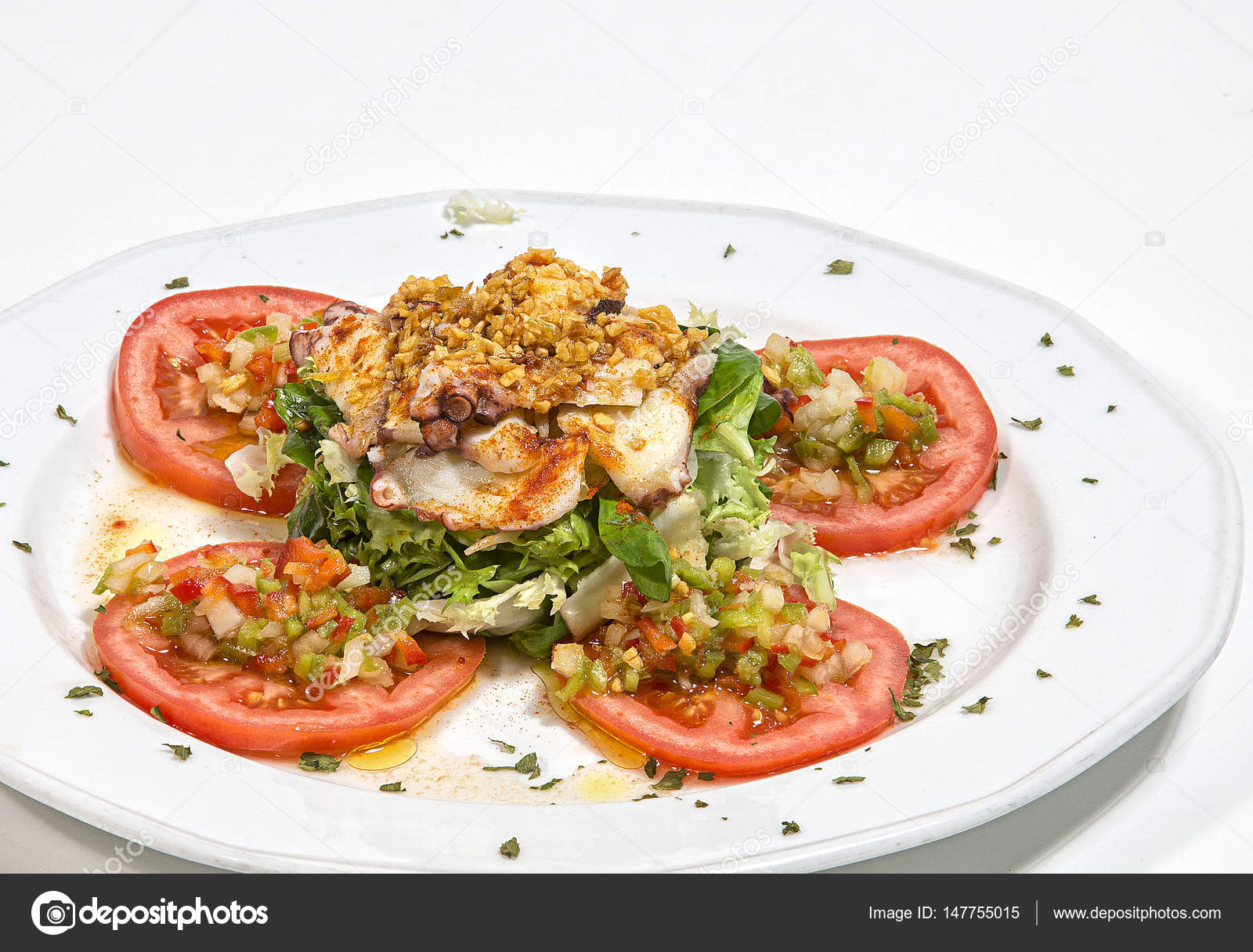 AHTAPOTLU SALATA TARİFİ AHTAPOTLU SALATA TARİFİ
