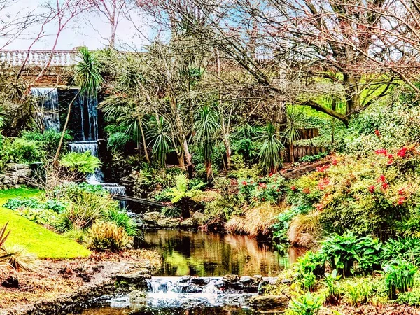 Cascada Londres Hyde Park — Foto de Stock