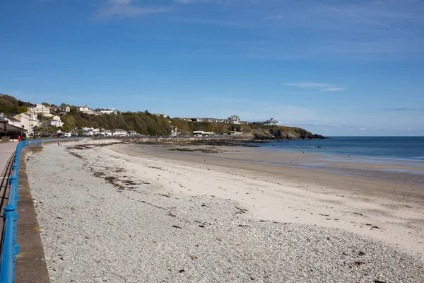 Sandy beach Douglas Isle of Man — Stok fotoğraf