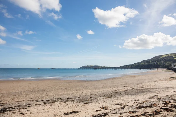 Sandy beach, Ramsey Isle of Man — Stok fotoğraf