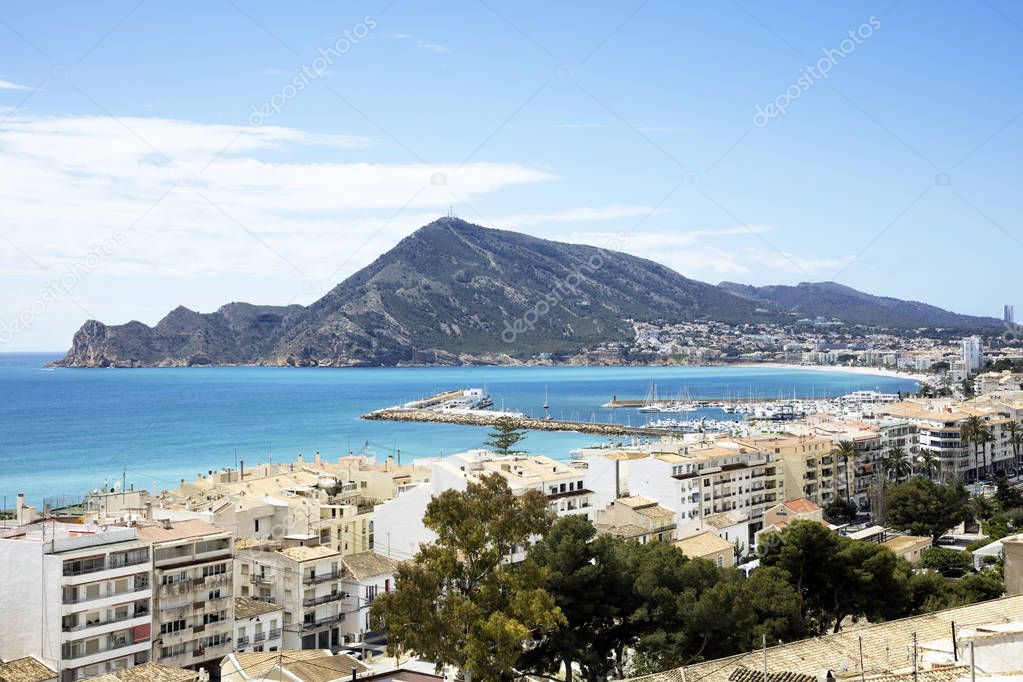 Town of Altea southern Spain