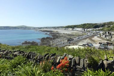 Douglas Bay Isle of Man İngiliz Adaları bakan