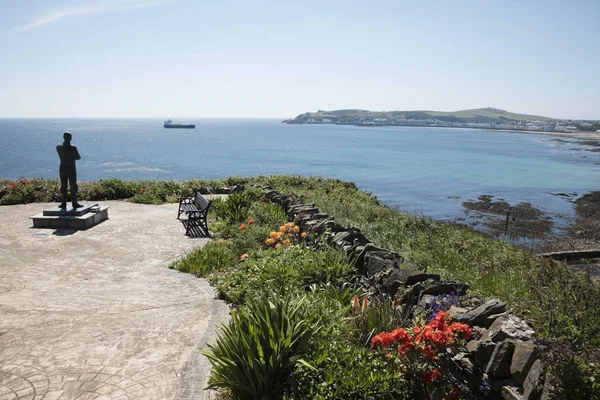 Surplombant Baie Douglas Île Man Îles Britanniques Image En Vente