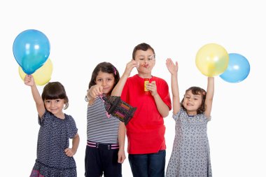 Ramazan Bayramı'nı kutlayan mutlu çocuklar ( Bayram )