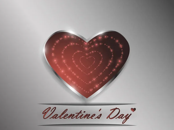 Amor. Día de San Valentín. Declaración de amor . — Vector de stock