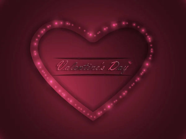Kärlek. Alla hjärtans dag. Kärleksförklaring. — Stock vektor