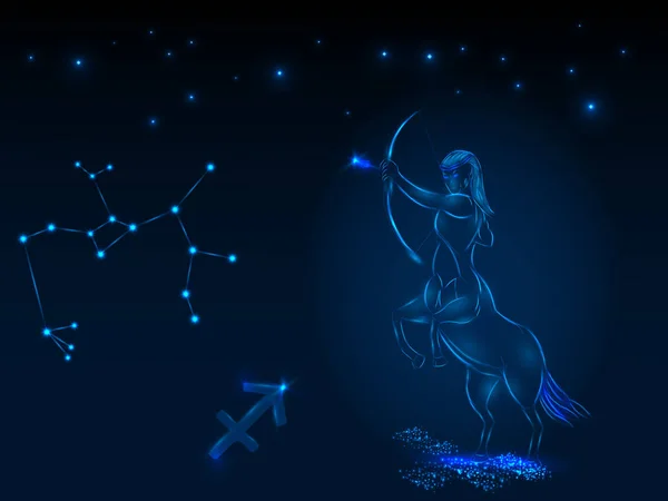 Signes du zodiaque. Astrologie . — Image vectorielle
