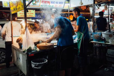 Cumartesi gece Pazarı'na, Chiang Mai, Tayland gıda durak