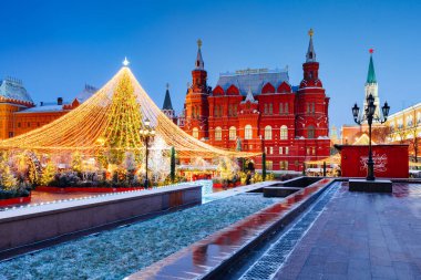 Noel 'de Kremlin, Moskova, Rusya