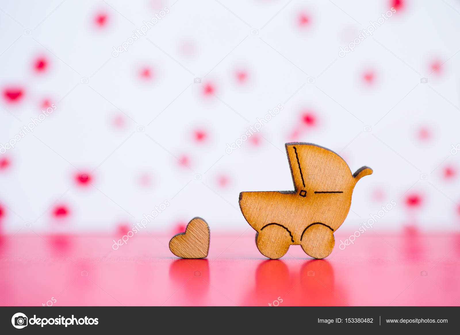 pink and white buggy