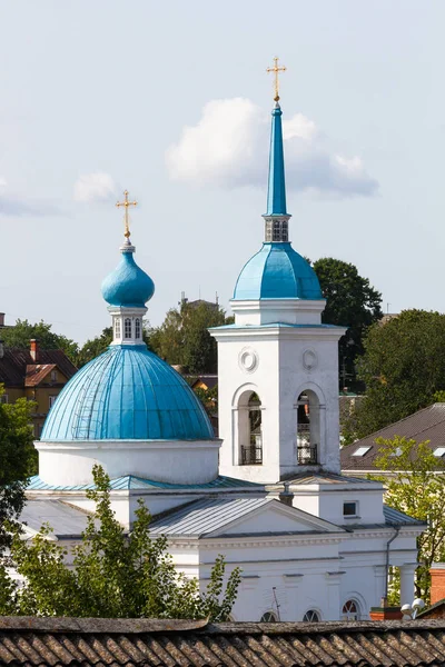 Iglesia Ortodoxa Antigua Ciudad Europea —  Fotos de Stock