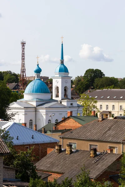 Православна Церква Старому Місті Єврозони — стокове фото