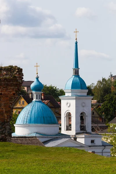 欧洲古老城市的东正教教堂 — 图库照片