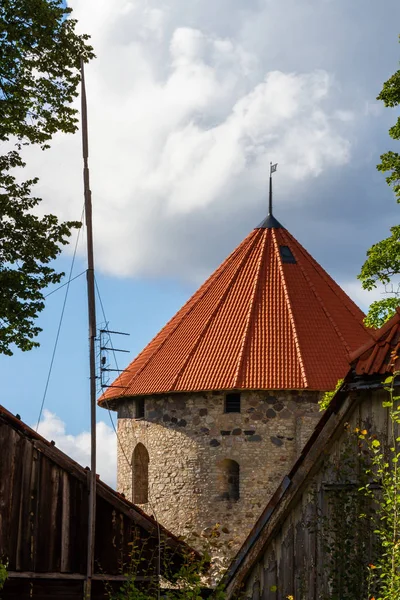 Mittelalterliche Steinburg — Stockfoto