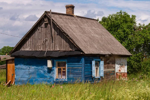 ヨーロッパの村の木造住宅 — ストック写真