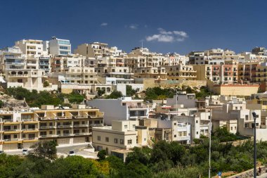 Malta adasında güzel bir şehir 