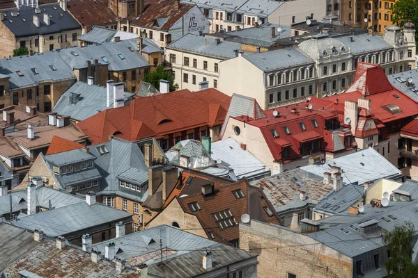 Luftaufnahme Der Modernen Europäischen Stadt — Stockfoto