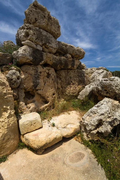 Gamla Byggnadsruiner Malta — Stockfoto