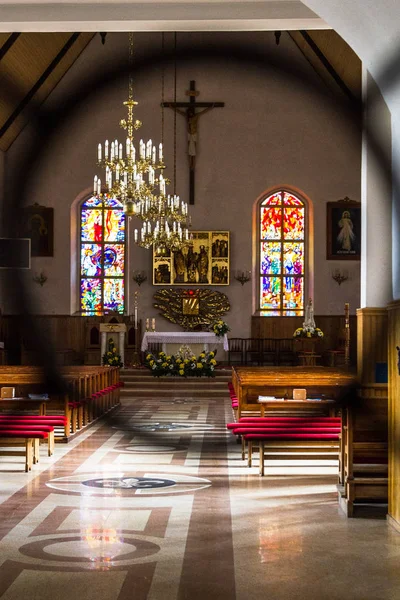 Kyrkan Julgranen — Stockfoto