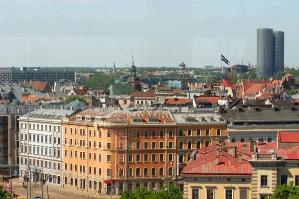 Вид Воздуха Современный Европейский Город — стоковое фото